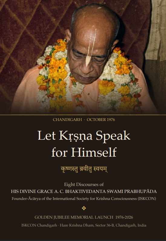Book 1: Let Krishna Speak for Himself Cover